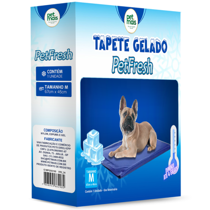 KIT 8X Tapete Gelado para Pets PetFresh – Conforto Refrescante nos Dias Quentes