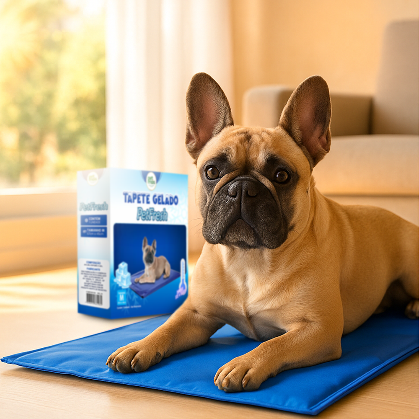 KIT 8X Tapete Gelado para Pets PetFresh – Conforto Refrescante nos Dias Quentes