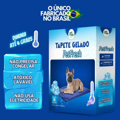 KIT 8X Tapete Gelado para Pets PetFresh – Conforto Refrescante nos Dias Quentes