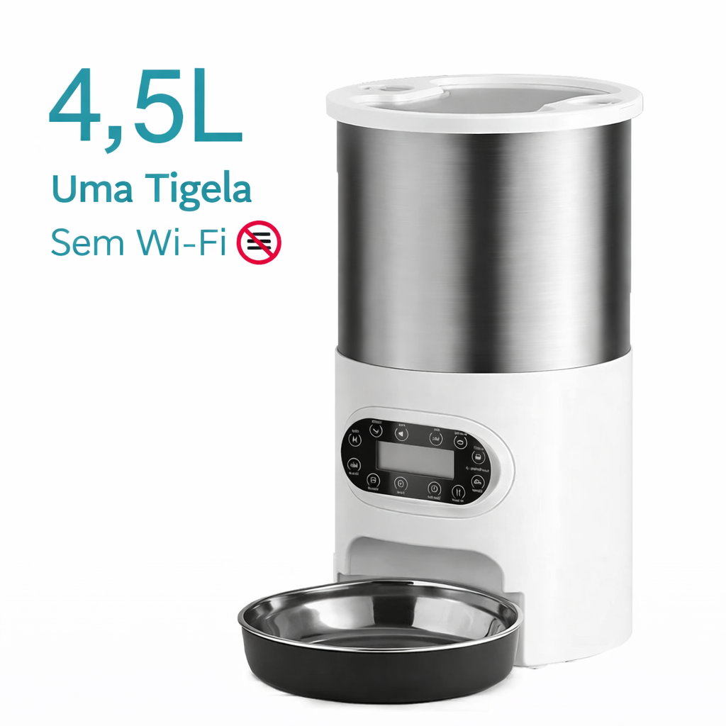 Alimentador Automático Wi-Fi – Controle a Alimentação pelo Celular 📱🐾