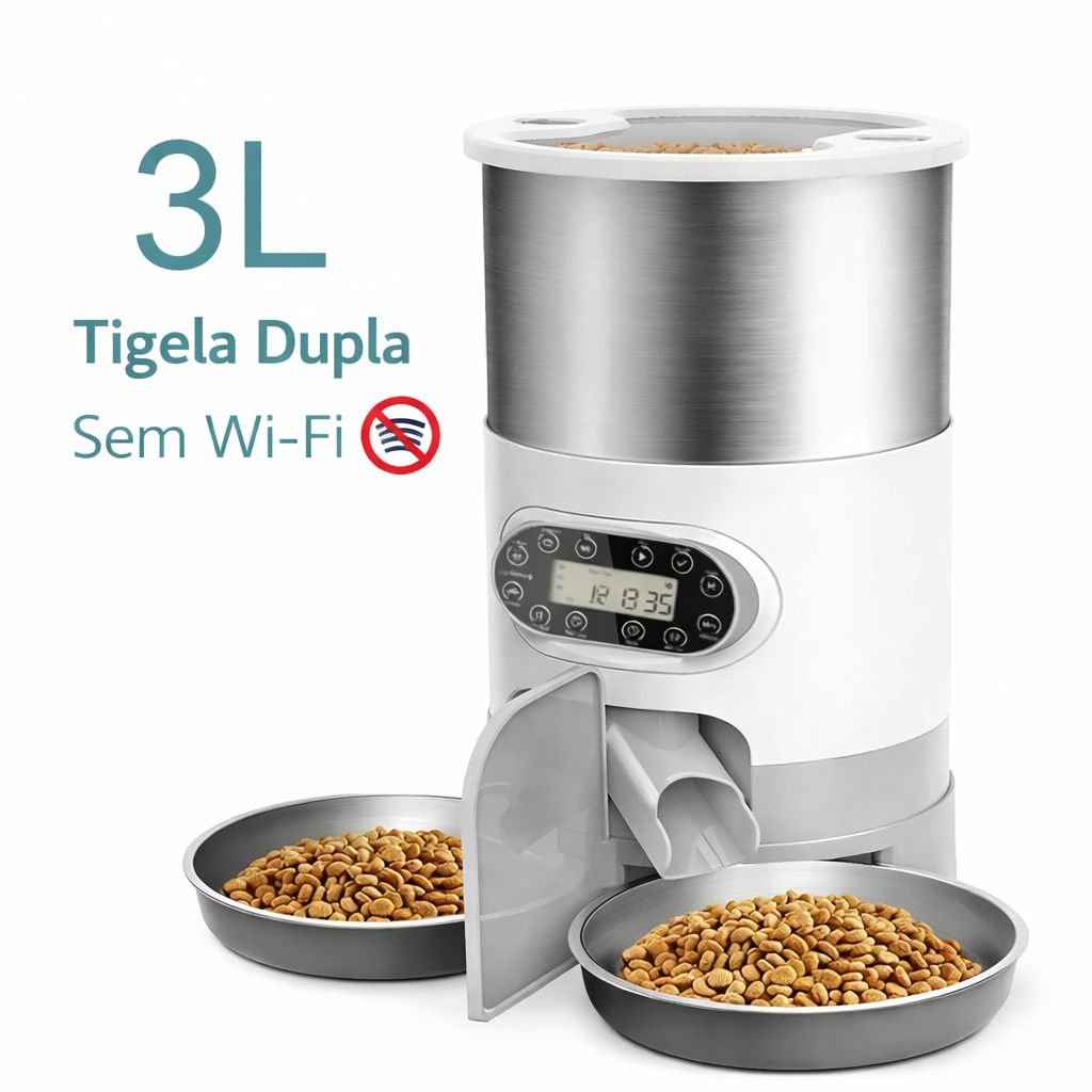 Alimentador Automático Wi-Fi – Controle a Alimentação pelo Celular 📱🐾