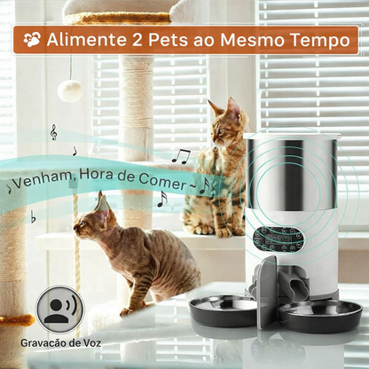 Alimentador Automático Wi-Fi – Controle a Alimentação pelo Celular 📱🐾