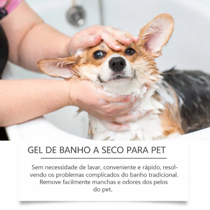Shampoo a Seco para Gatos e Cães – Limpeza Sem Água, Praticidade Total