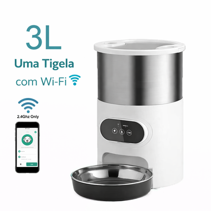Alimentador Automático Wi-Fi – Controle a Alimentação pelo Celular 📱🐾