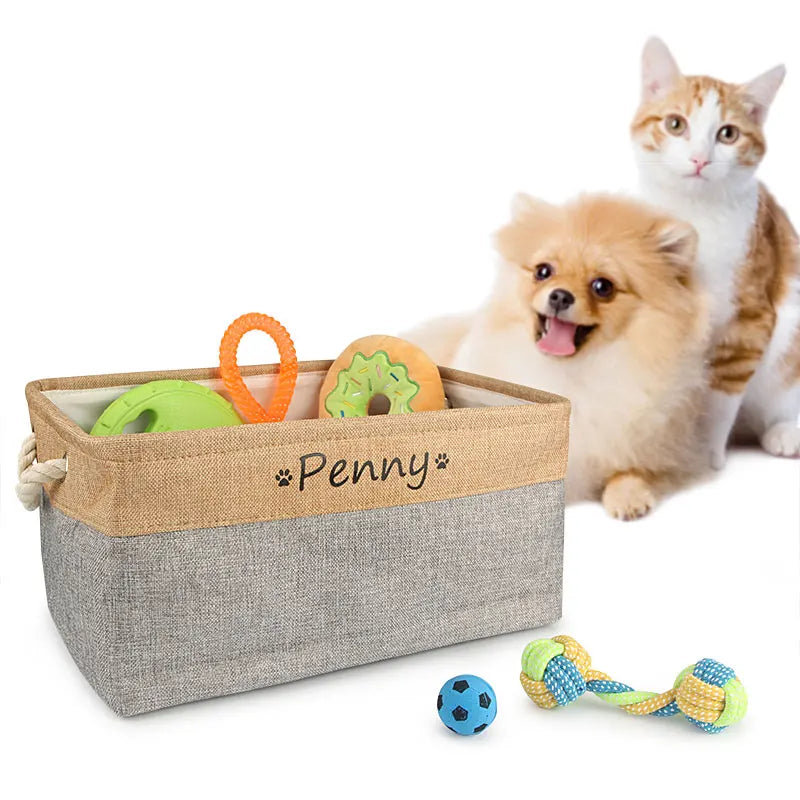 Caixa Organizadora Pet – Chega de Bagunça! 🐾