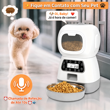 Alimentador Automático Wi-Fi – Controle a Alimentação pelo Celular 📱🐾