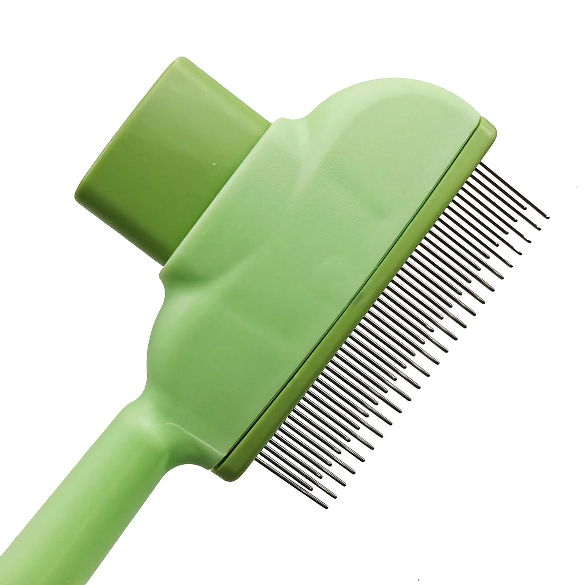 Escova Removedora de Pelos para Cães e Gatos com Botão Automático com 3 Unidades