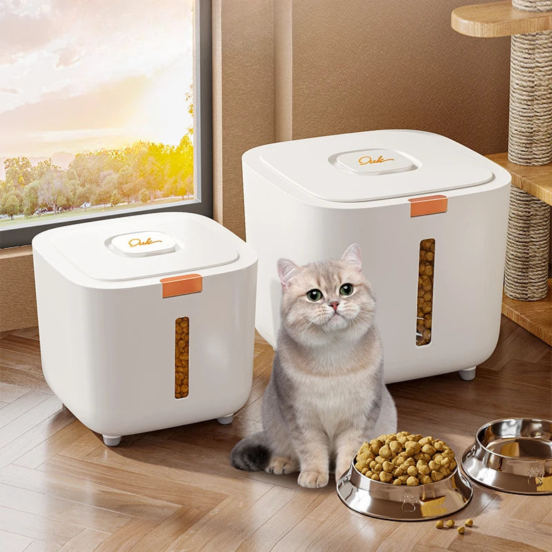 Porta Ração para Cães e Gatos – Proteção contra Umidade