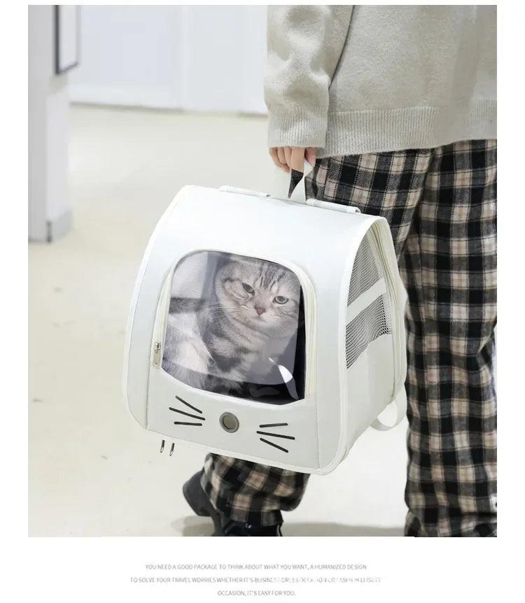 Mochila para Gatos – Leve seu Pet com Segurança 🐱