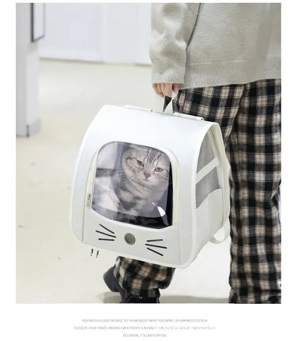 Mochila para Gatos – Leve seu Pet com Segurança 🐱