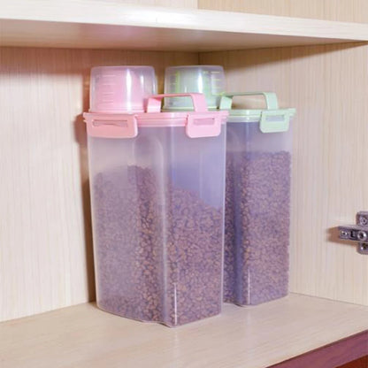 Porta Ração para Pets com Vedação Hermética