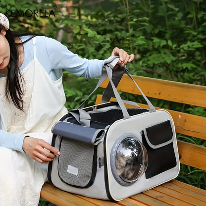 Mochila Transporte para Gatos Tipo Sling Cápsula Espacial