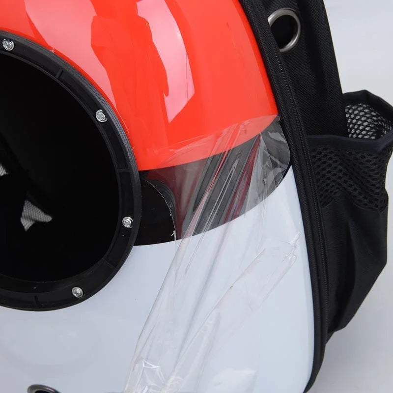 Mochila de Transporte para Cães e Gatos – Cápsula Espacial Respirável