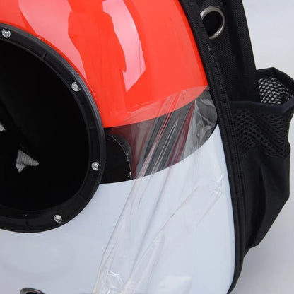 Mochila de Transporte para Cães e Gatos – Cápsula Espacial Respirável