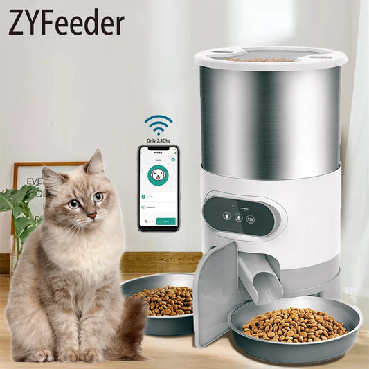 Alimentador Automático Wi-Fi – Controle a Alimentação pelo Celular 📱🐾