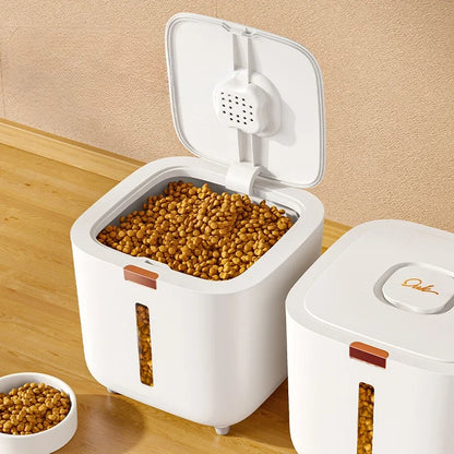 Porta Ração para Cães e Gatos – Proteção contra Umidade