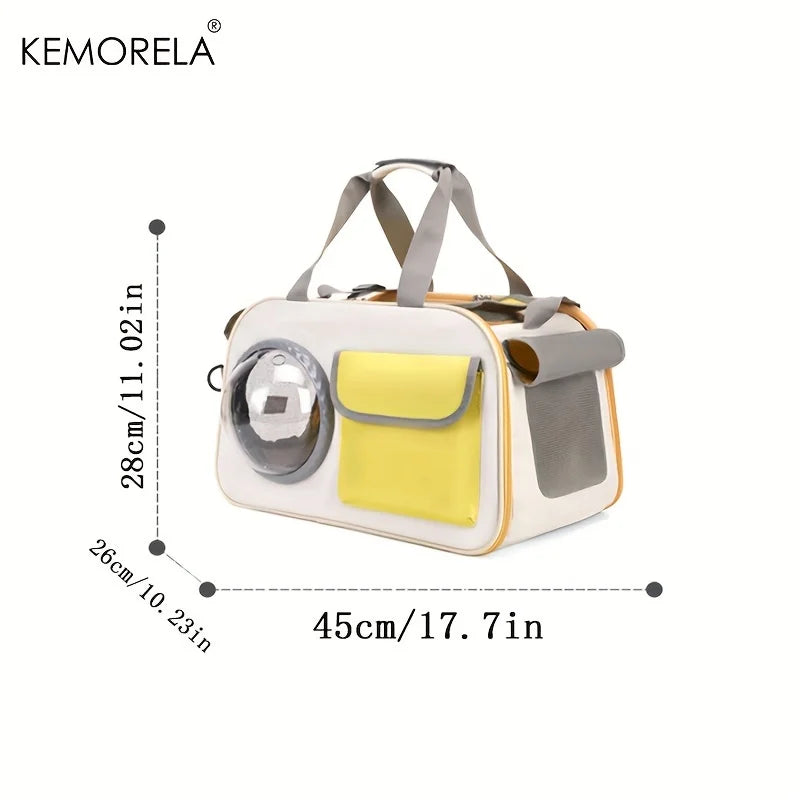 Mochila Transporte para Gatos Tipo Sling Cápsula Espacial