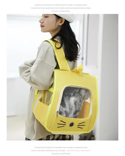 Mochila para Gatos – Leve seu Pet com Segurança 🐱