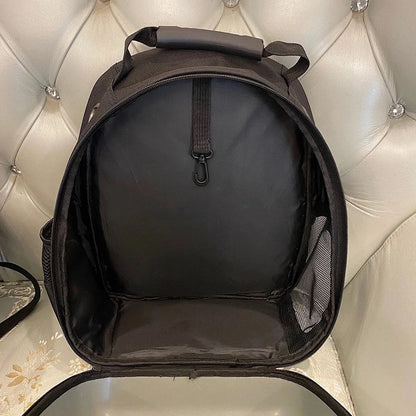 Mochila de Transporte para Cães e Gatos – Cápsula Espacial Respirável