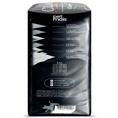 kit 120 Tapetekit  Higiênico PetMais Classic 30 Unidades – Ultra Absorção, Anti Vazamento e Máximo Conforto