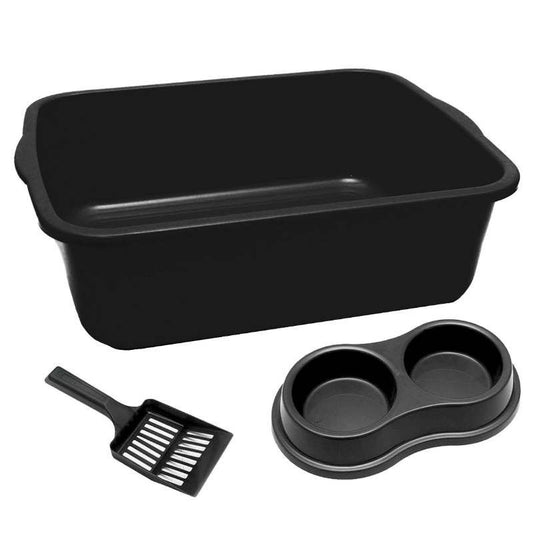 Kit Bandeja Elite Black - Gatos
