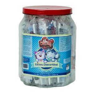 Kit Escovação Dental para Cães – Pote com 40 Mini Kits Completo