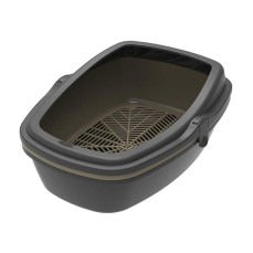 Sanitário para Gatos WC Furba Grande Preto